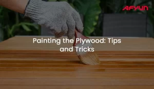 plywood painting