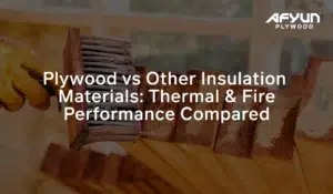 thermal insulation in plywood