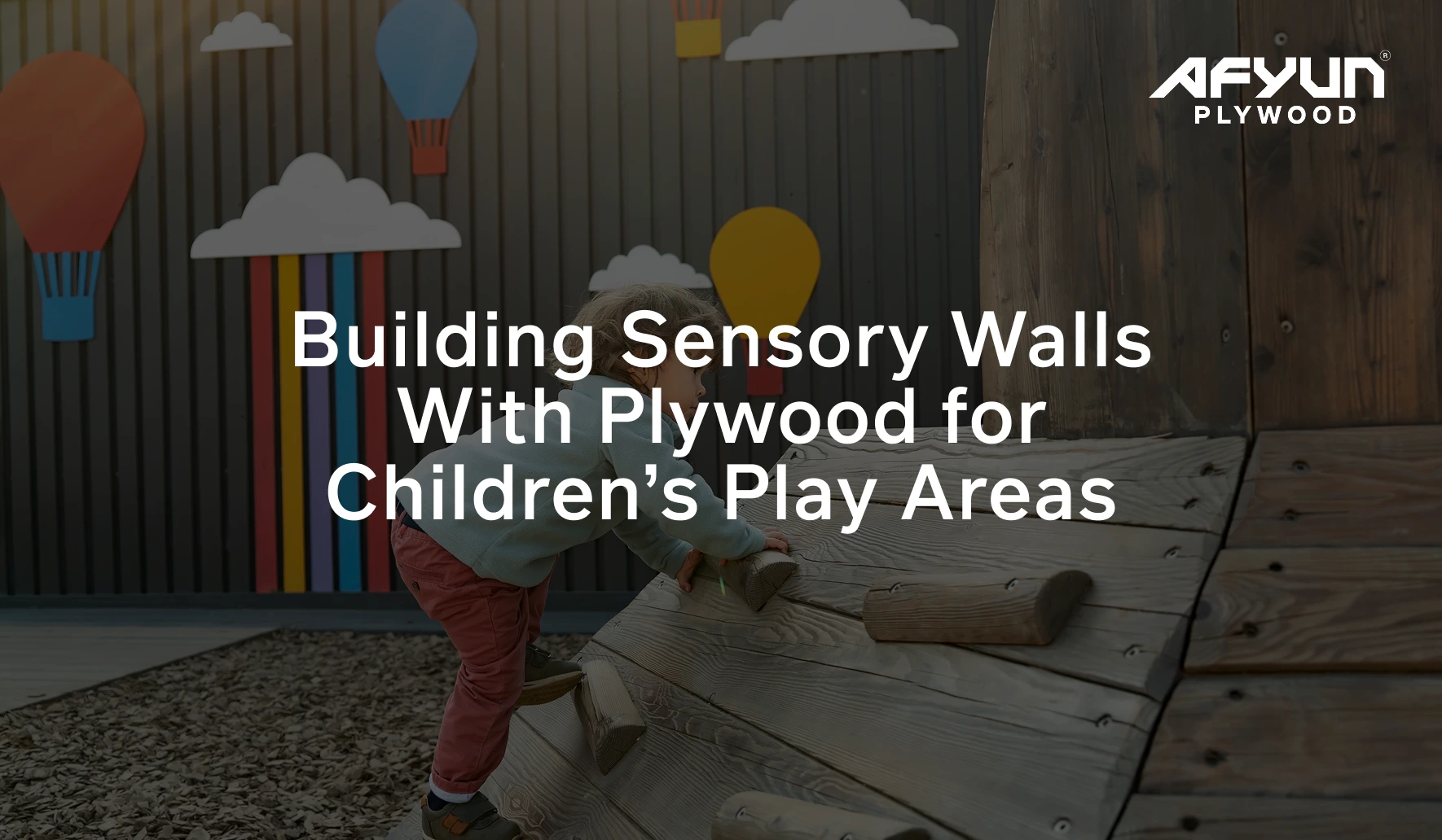 building sensory walls with plywood