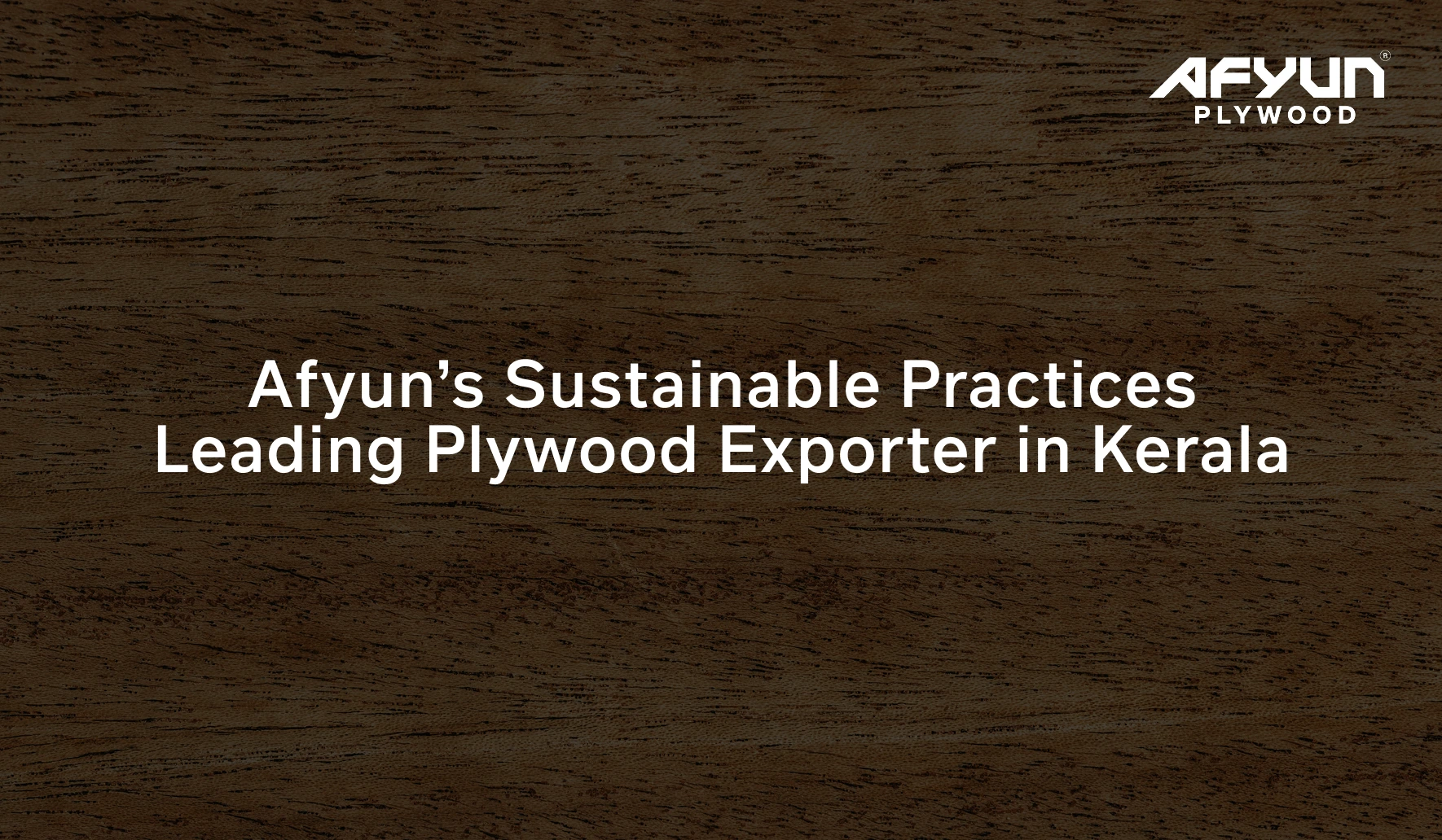 plywood exporter in kerala
