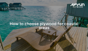 A decorated plywood chair