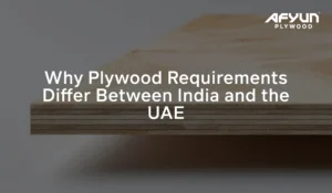 Why Plywood Requirements Differ Between India and the UAE?